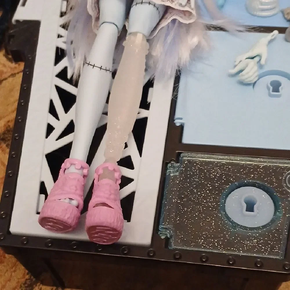 Monster Doll with Coffin Playset